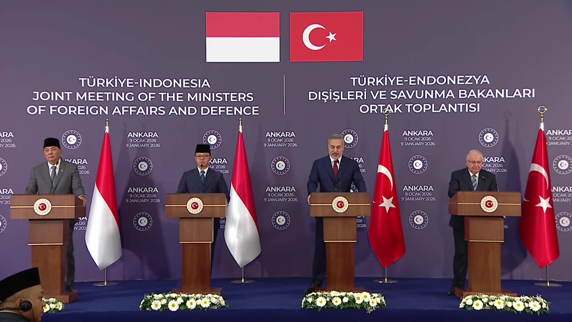 Hakan Fidan: SDG'nin 10 Mart Mutabakatı'na uymasını bekliyoruz