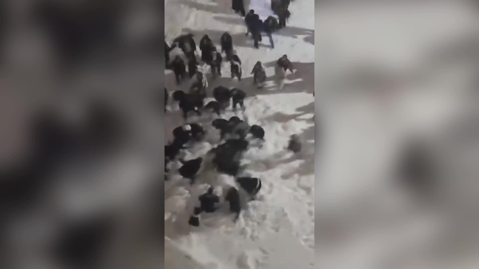 Hakkari’de çatıdan düşen kar kütlesinin altında kalan iki öğrenci hastaneye kaldırıldı