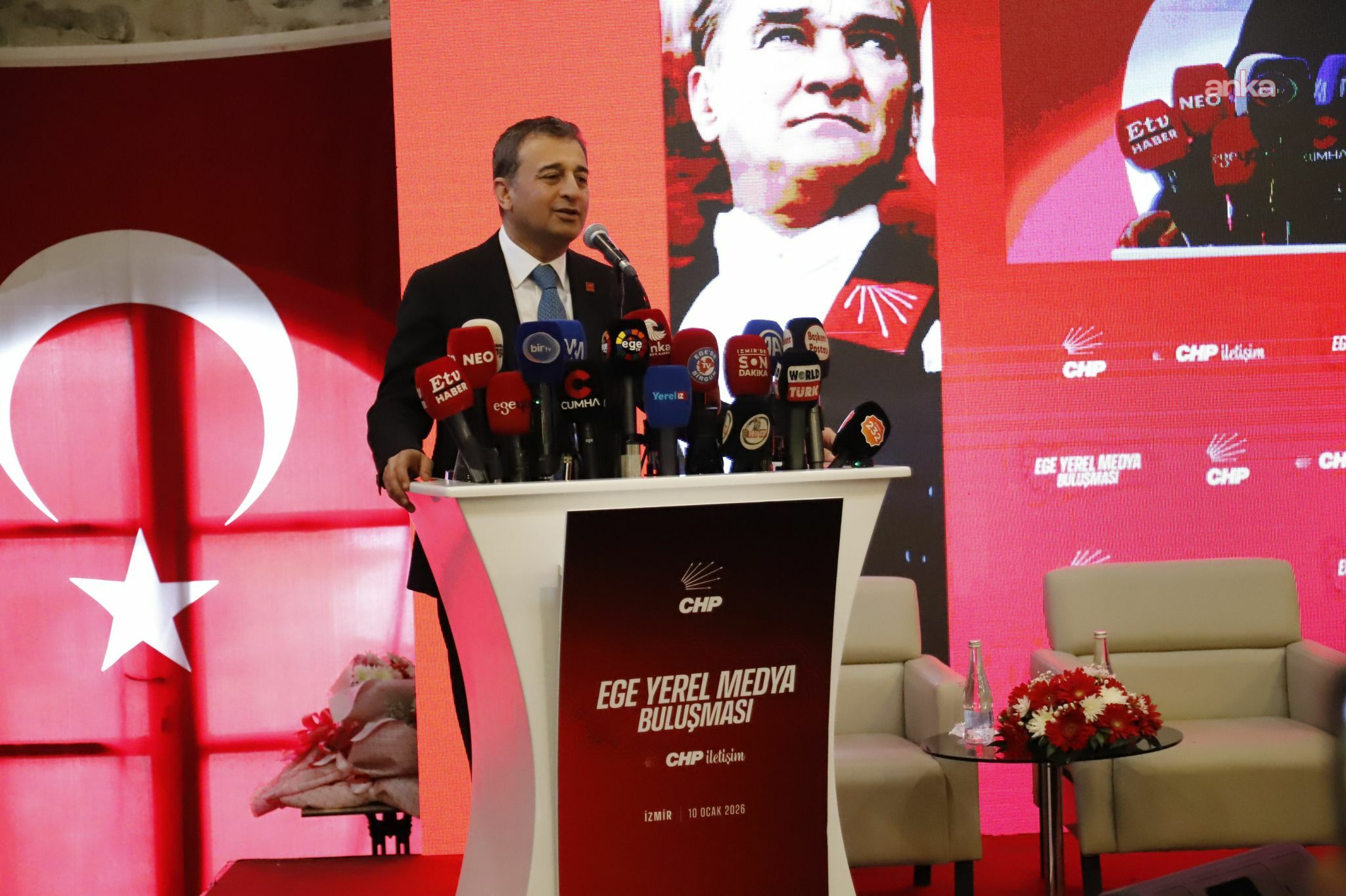 CHP’den “Ege Yerel Medya Buluşması”… CHP’li Bulut: “10 Ocak kutlanacak değil, sorunların hatırlatıldığı bir gün”