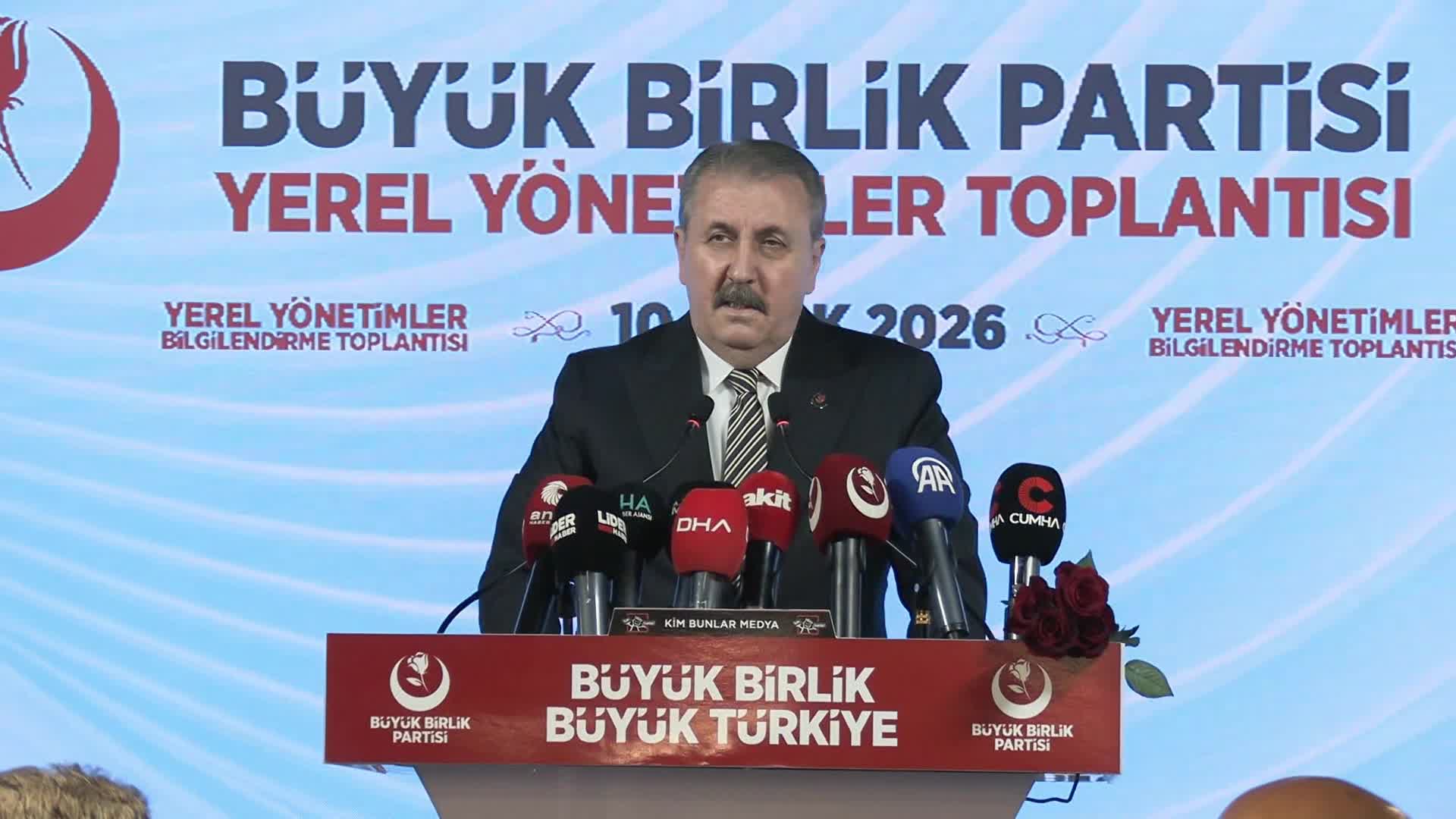 Mustafa Destici: "ABD, İsrail ile birlikte dünya barışını tehdit ediyor"