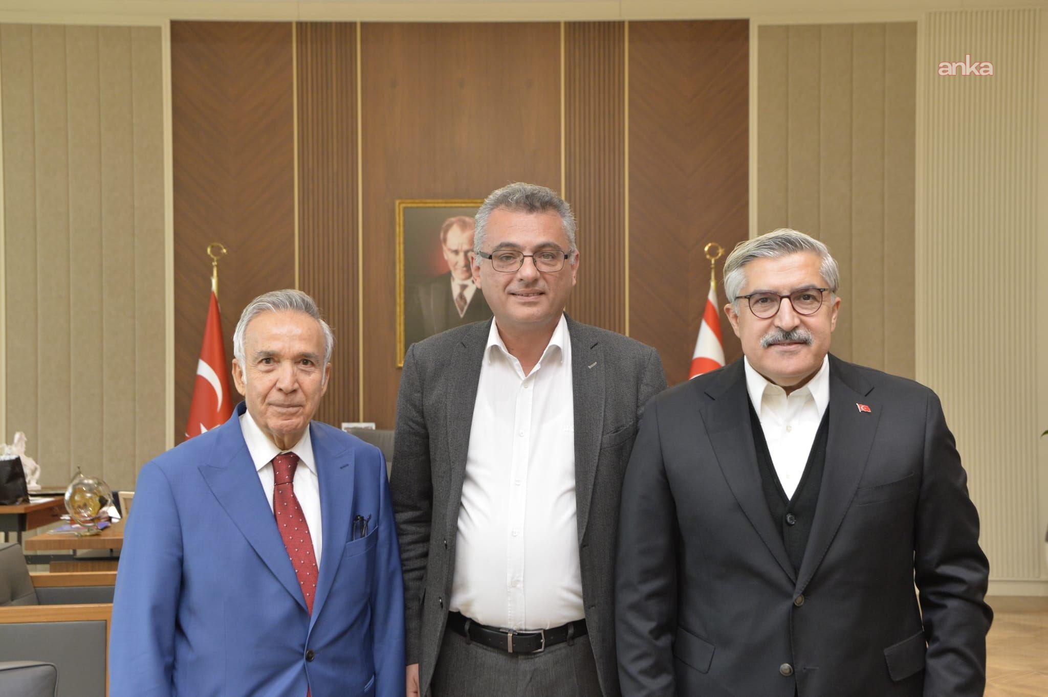KKTC Cumhurbaşkanı Erhürman, AK Parti Genel Başkan Yardımcısı Yayman'ı kabul etti