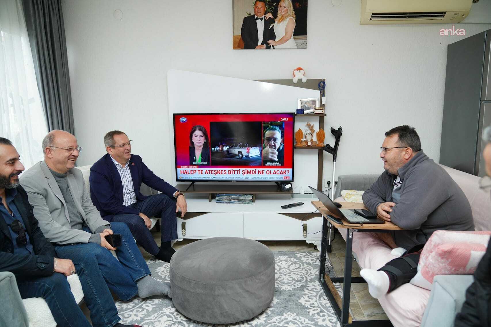 Ayvalık Belediye Başkanı Ergin, ilçede görev yapan basın mensupları ile buluştu