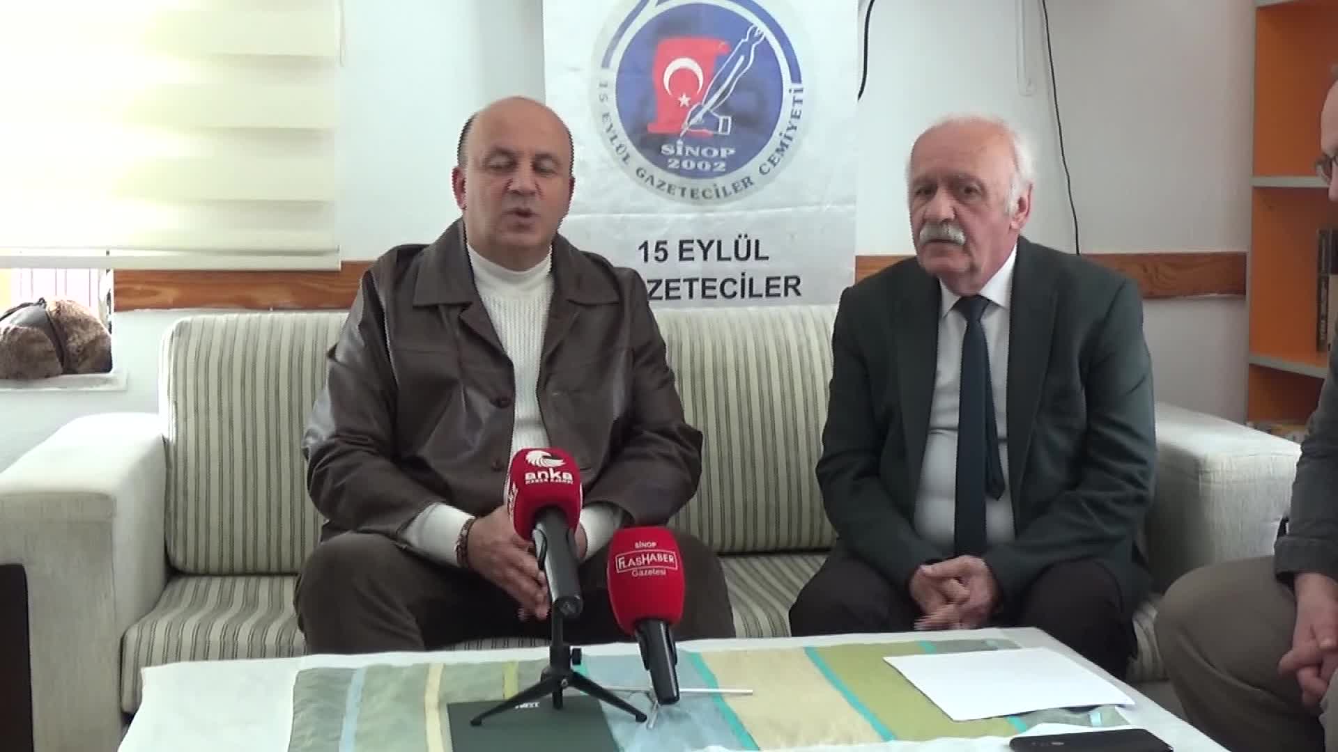 Sinop Belediye Başkanı Metin Gürbüz 10 Ocak Çalışan Gazeteciler Günü'nü kutladı
