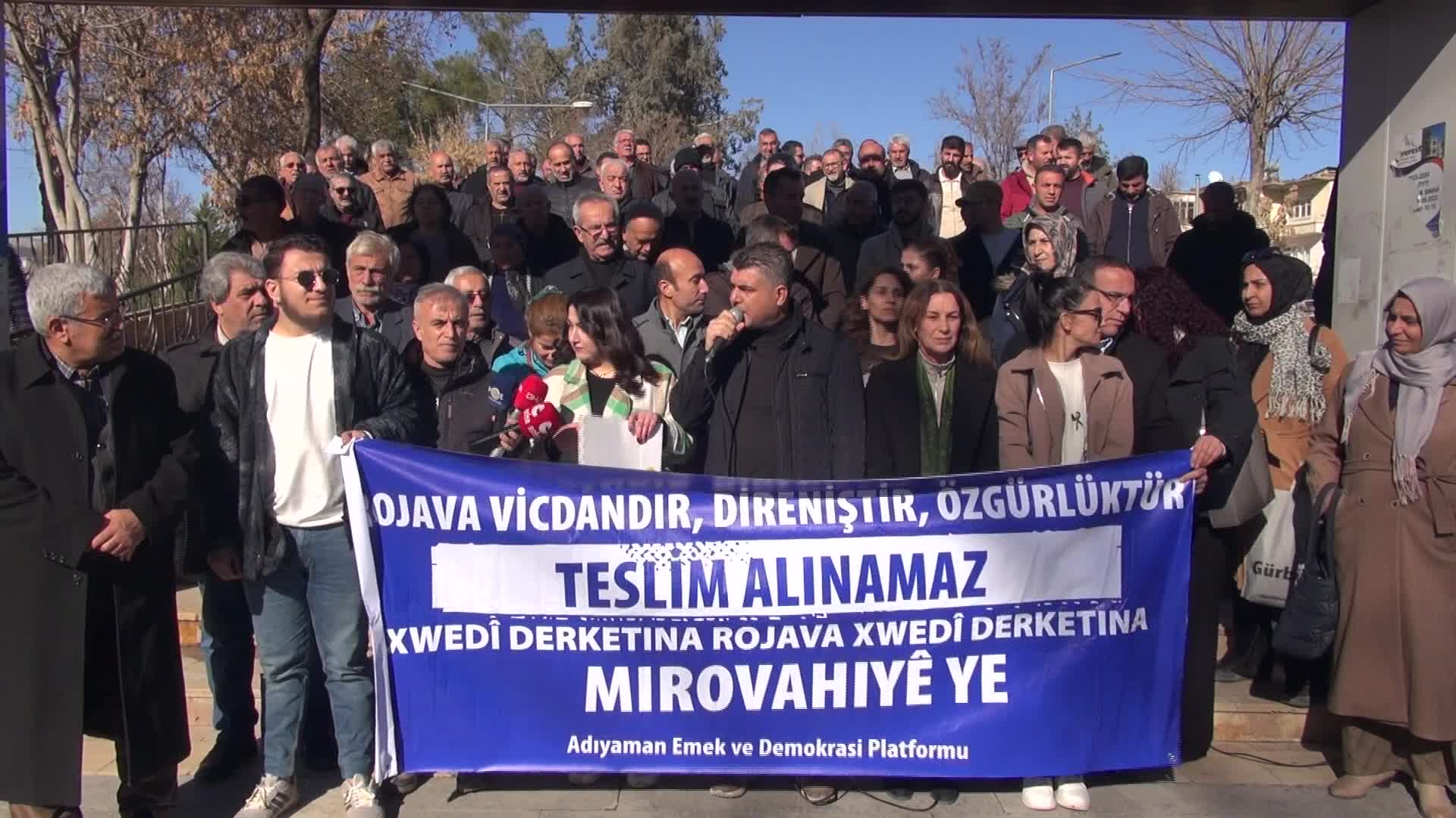 Adıyaman Emek ve Demokrasi Platformu: ‘Şeyh Maksut ve Eşrefiye’de abluka kaldırılsın’
