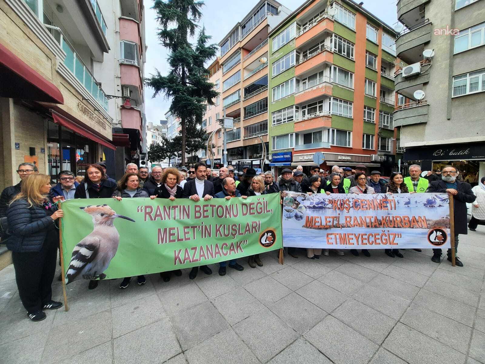 Ordu'da eski çöp alanının imara açılmasına karşı basın açıklaması... ORÇEV Başkanı Gönül: "8. kez yürümek istedik, Valilik izin vermedi"