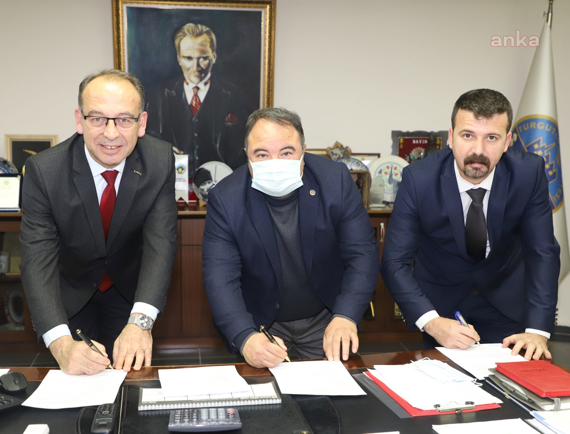 TURGUTLU'DA İMZALAR, 2021 YILI İYİLEŞTİRME ZAMLARI İÇİN ATILDI