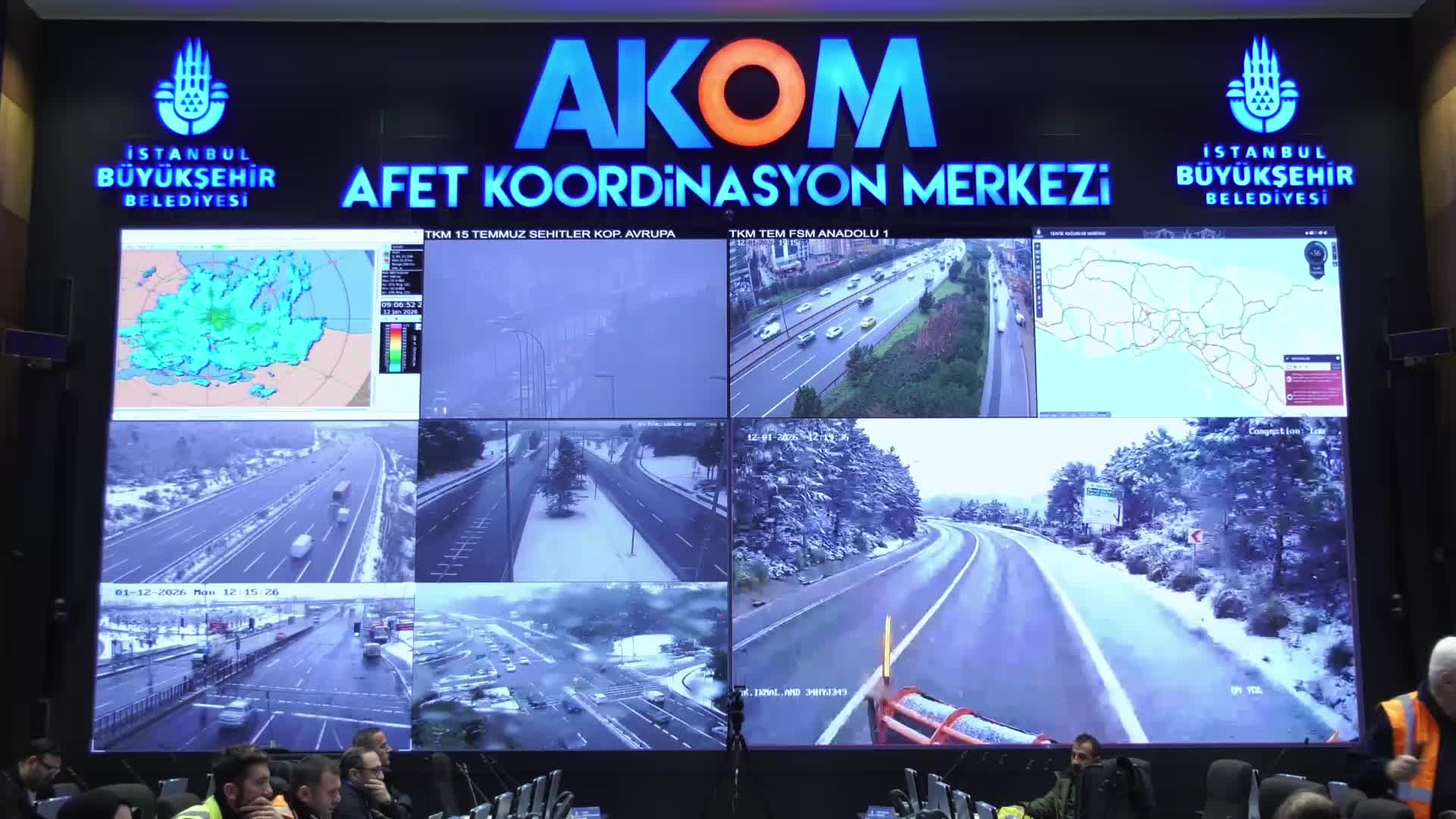 AKOM Daire Başkanı Cebeci: “Aldığımız tedbirler itibarıyla İstanbul’u olumsuz etkileyecek bir durum söz konusu değildir”
