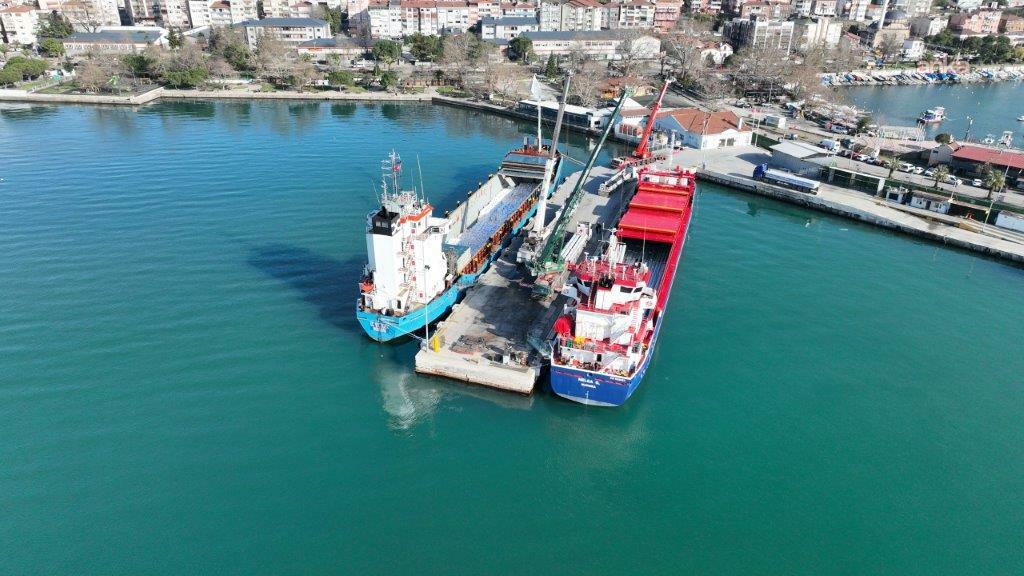 Karadeniz Ereğli Bozhane Limanı’nda bugüne dek 146 gemiye hizmet verildi