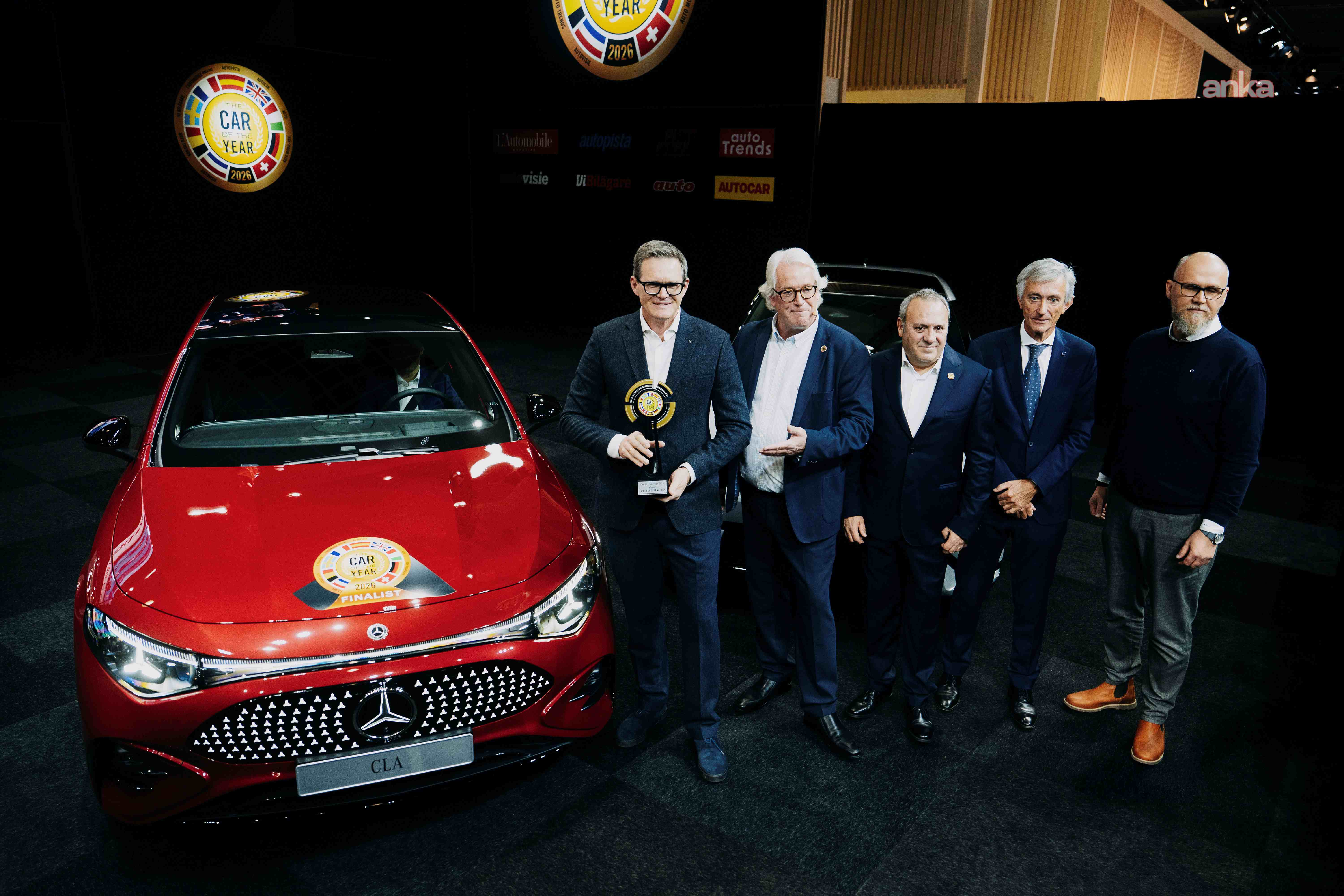 Tamamen elektrikli yeni CLA, Avrupa’da “2026 Yılın Otomobili” ödülünü kazandı