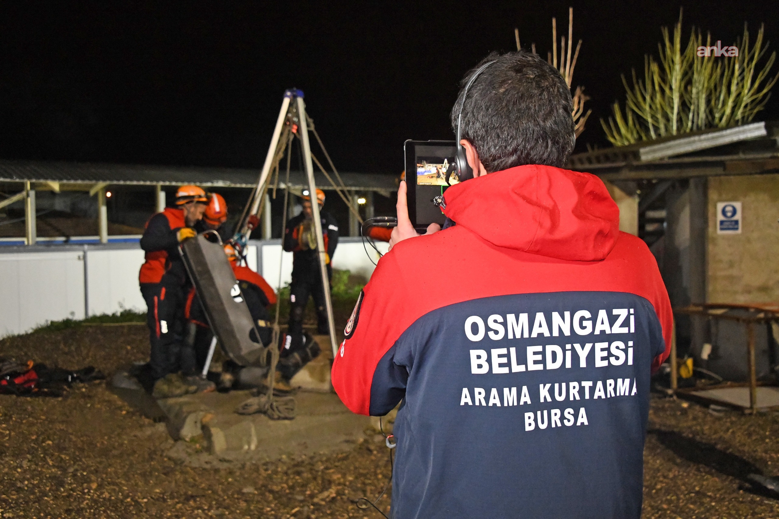 Osmangazi ekipleri, Gemlik merkezli deprem tatbikatında görev aldı