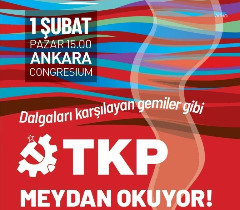 TKP'den Ankara'da 1 Şubat etkinliği çağrısı