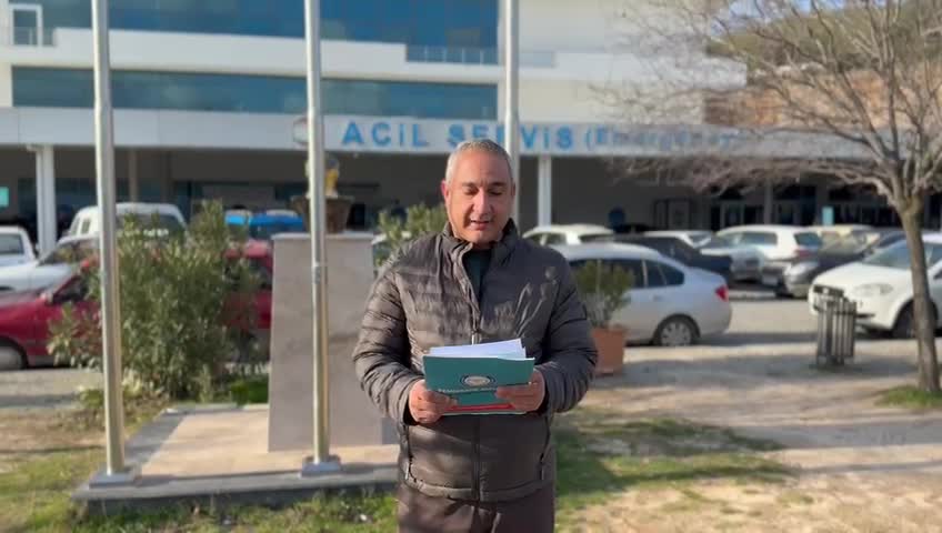 Demokratik Sağlık Sen Anadolu Şubesi Başkanı Abdullah Gül: "Muğla'da periton diyalizinde yetkisiz personel çalıştırılmasına kim izin vermektedir?"