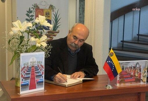 HKP'den Venezuela'nın Ankara Büyükelçiliği'ne ziyaret: "İnanıyoruz ki ABD emperyalizminin döktüğü kanın hesabı sorulacak"