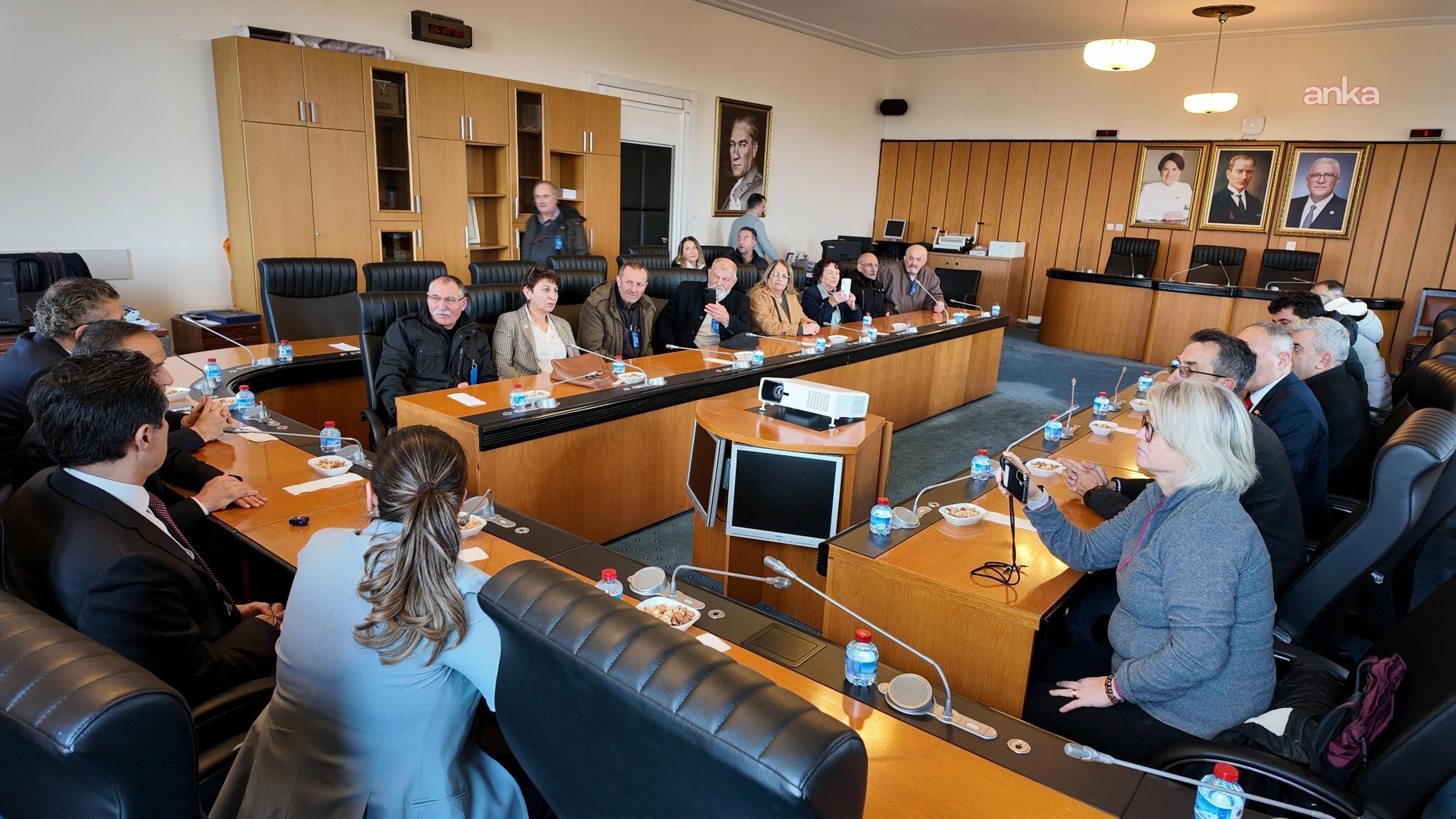 Birleşik Emekliler Sendikası, İYİ Parti grubunu ziyaret etti