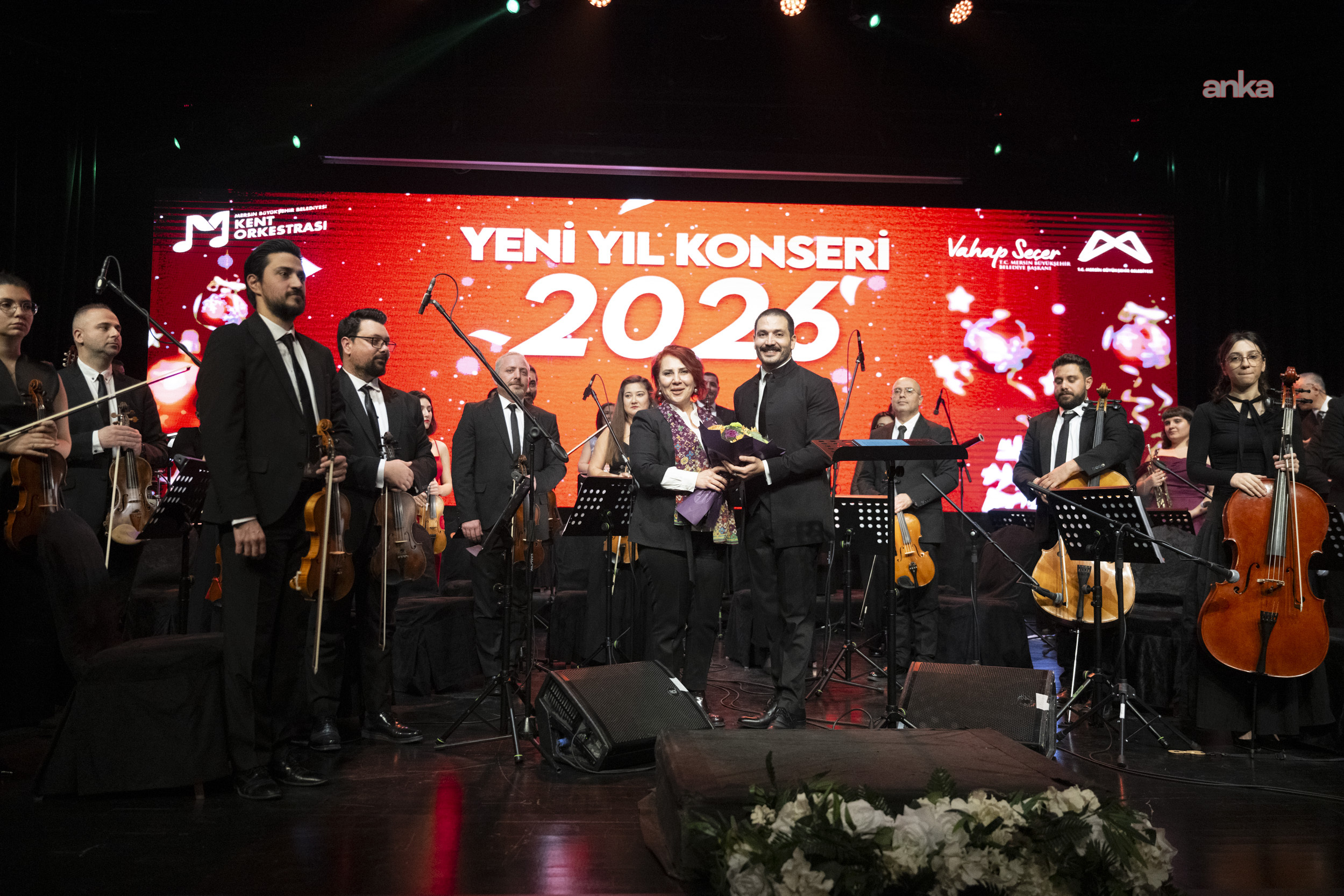 Mersin Büyükşehir Belediyesi Kent Orkestrası’ndan yeni yılın ilk konseri