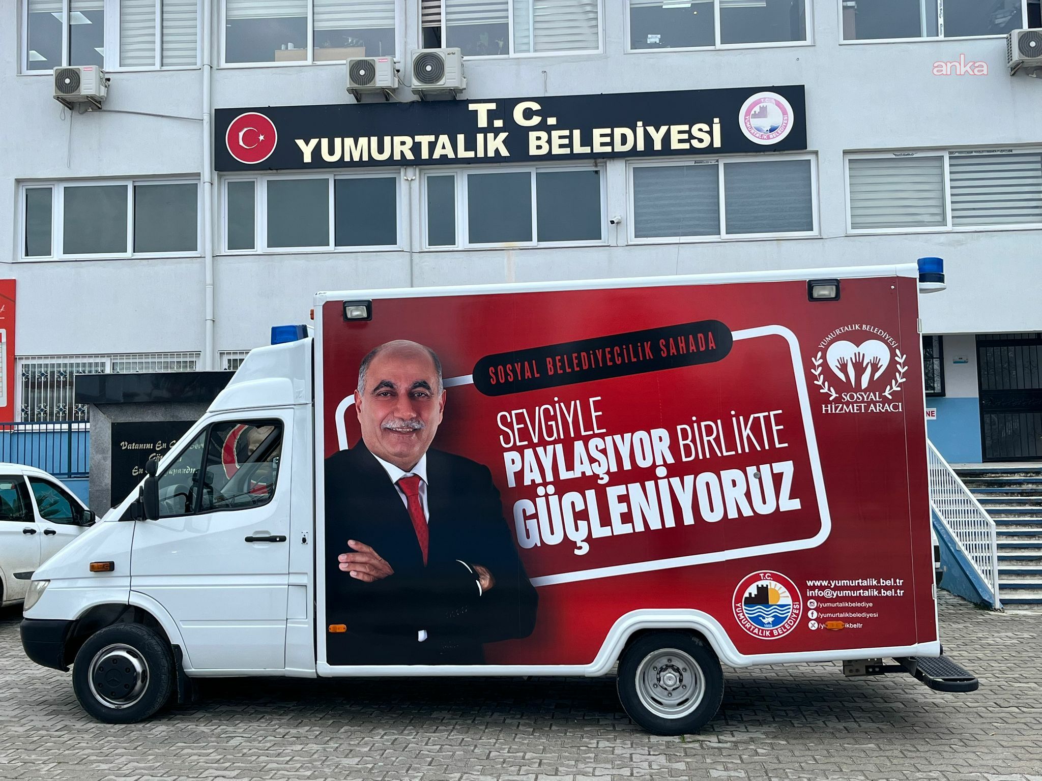 Yumurtalık’ta hurda kamyonet yenilenerek sosyal hizmet aracı oldu