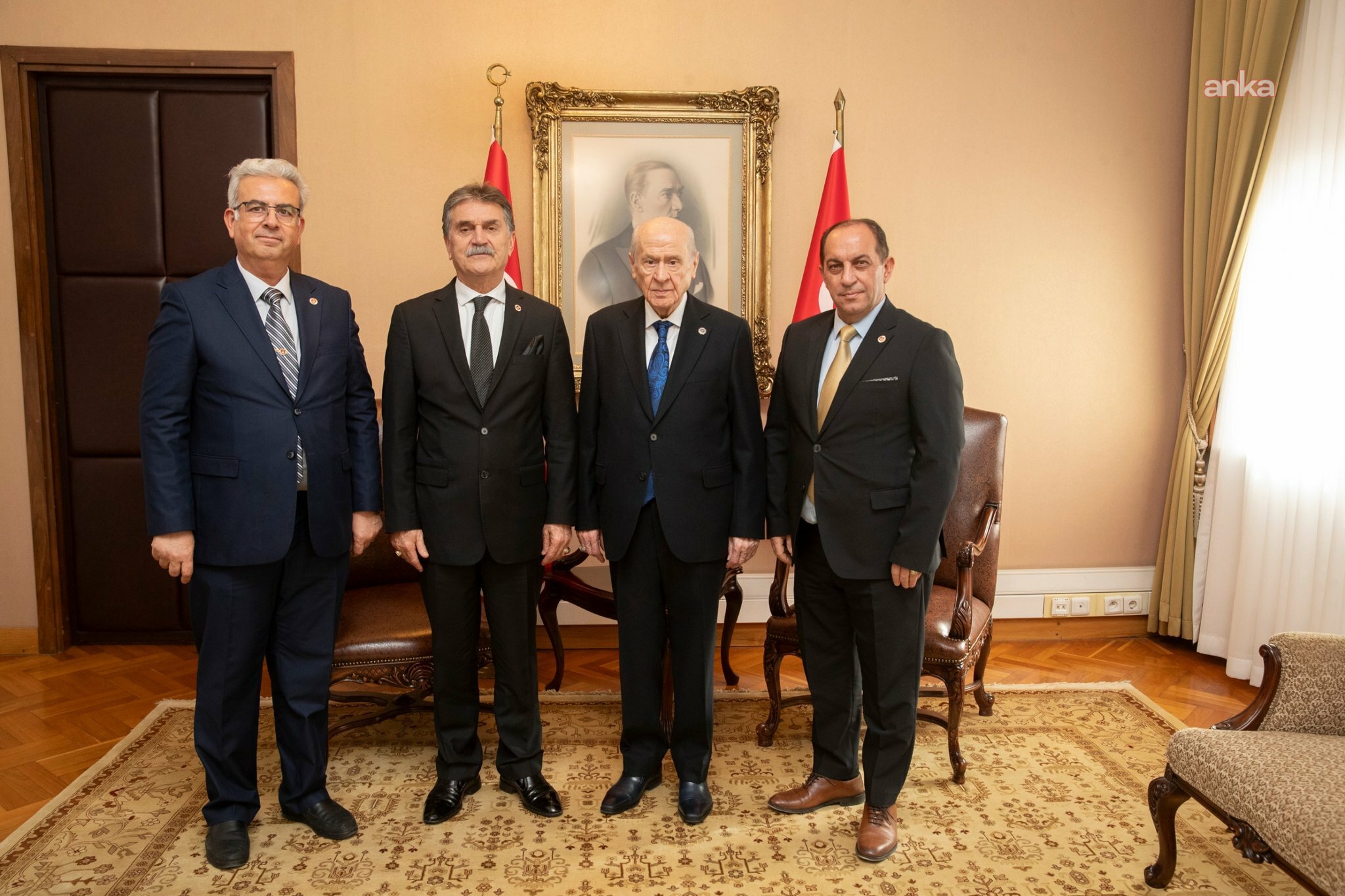 TEMAD'dan Devlet Bahçeli'ye ziyaret