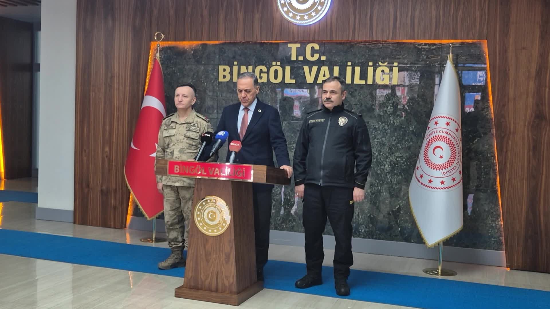 Bingöl Valisi Usta veda toplantısında asayiş verilerini açıkladı: "Olayları aydınlatma oranı yüzde 99'a ulaştı"