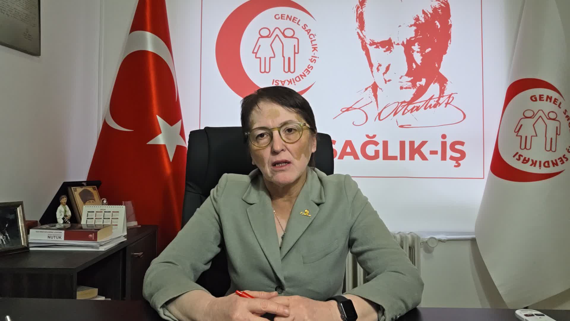 Genel Sağlık-İş Genel Başkanı Uğur: Sağlık kuruluşlarının 'tehlike sınıfını' düşürmeye yönelik girişimden derhal vazgeçilmelidir
