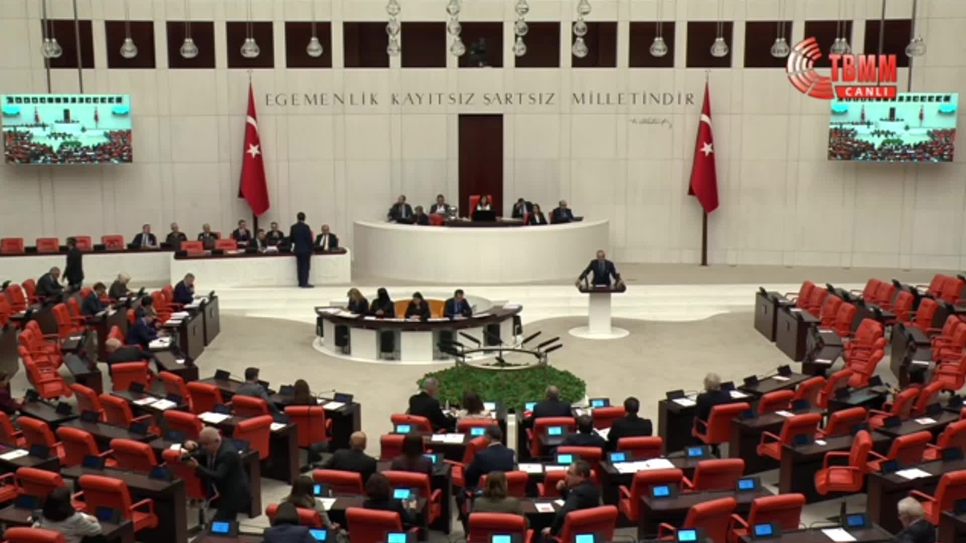TBMM Genel Kurulu... DEM Parti ve İYİ Parti arasında gerginlik yaşandı, TBMM Başkanvekili Buldan araya girdi
