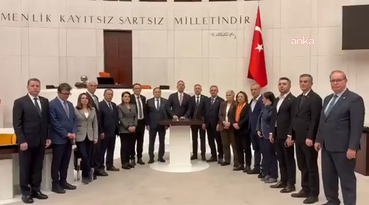 CHP’nin "Meclis’i terk etmeme" eylemi 8'inci gününde devam ediyor... Ali Mahir Başarır: “Emeklinin hakkını verin. Verene kadar biz buradayız”