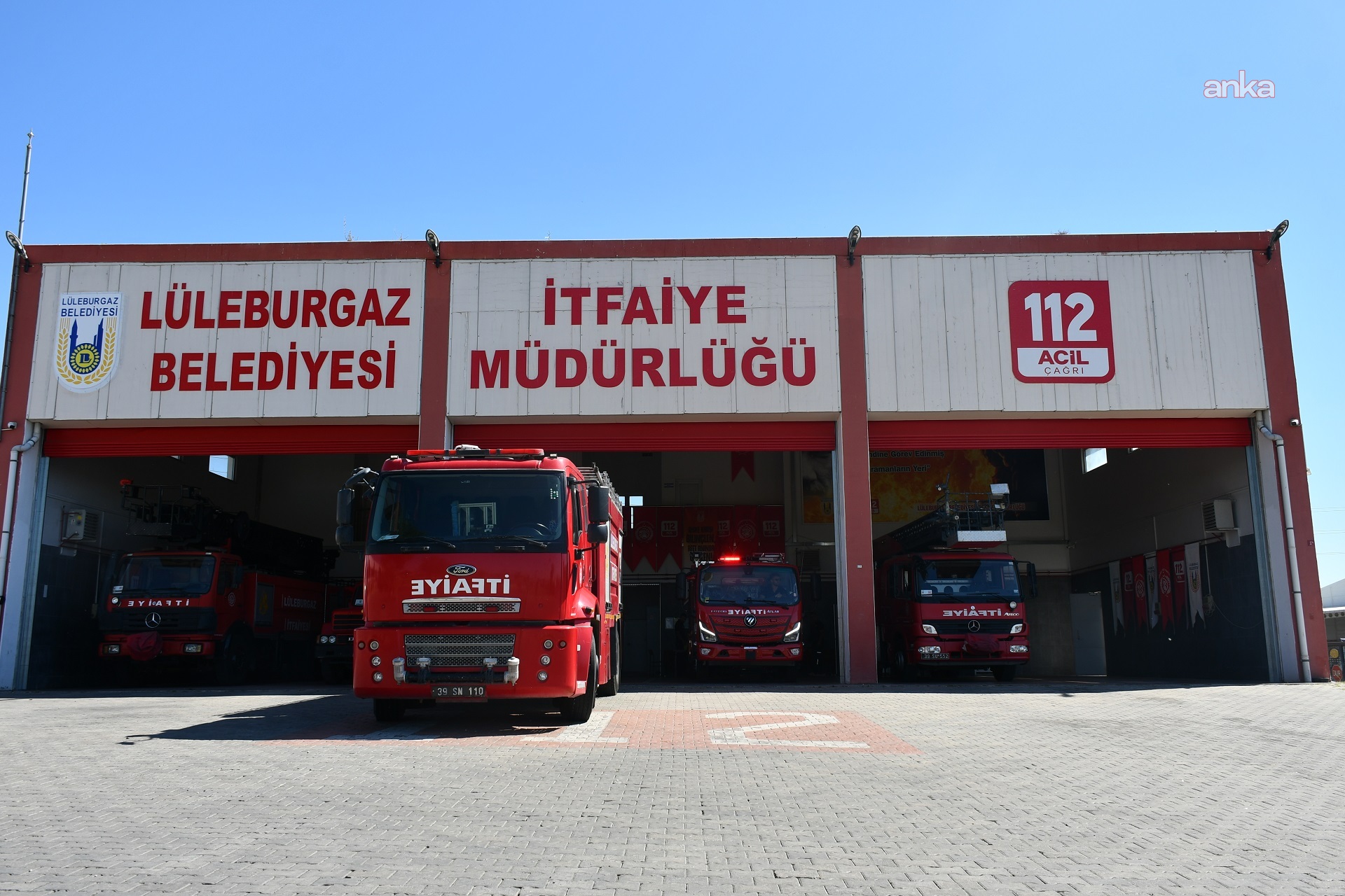 Lüleburgaz İtfaiyesi, 2025 yılında bin 17 yangına müdahale etti