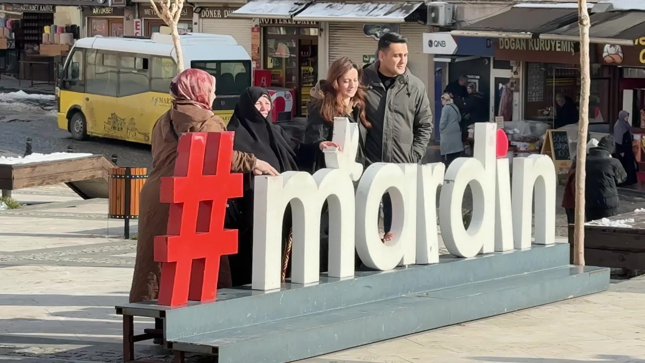 Mardin’de kış mevsiminde de turizm hareketliliği sürüyor