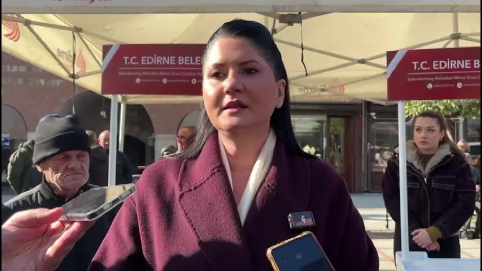 Edirne Belediye Başkanı Filiz Gencan: "Sebze, meyve pazarımız Ulus Pazarımızın yanında kurulmaya devam edecek"