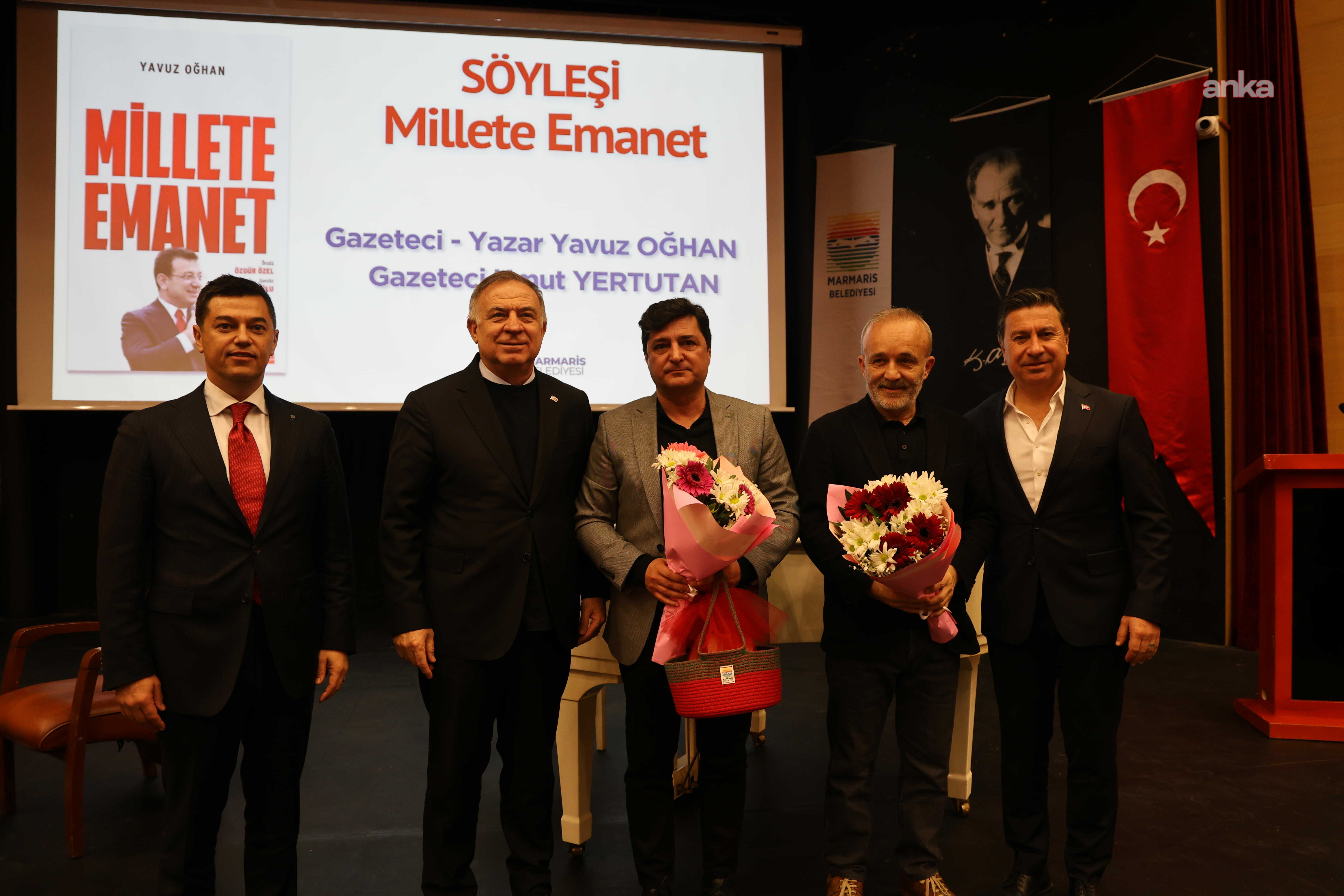 Yavuz Oğhan, Marmaris’te okuyucularıyla buluştu