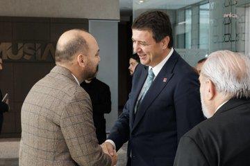 Saadet Partisi Genel Başkanı Arıkan, MÜSİAD'ı ziyaret etti