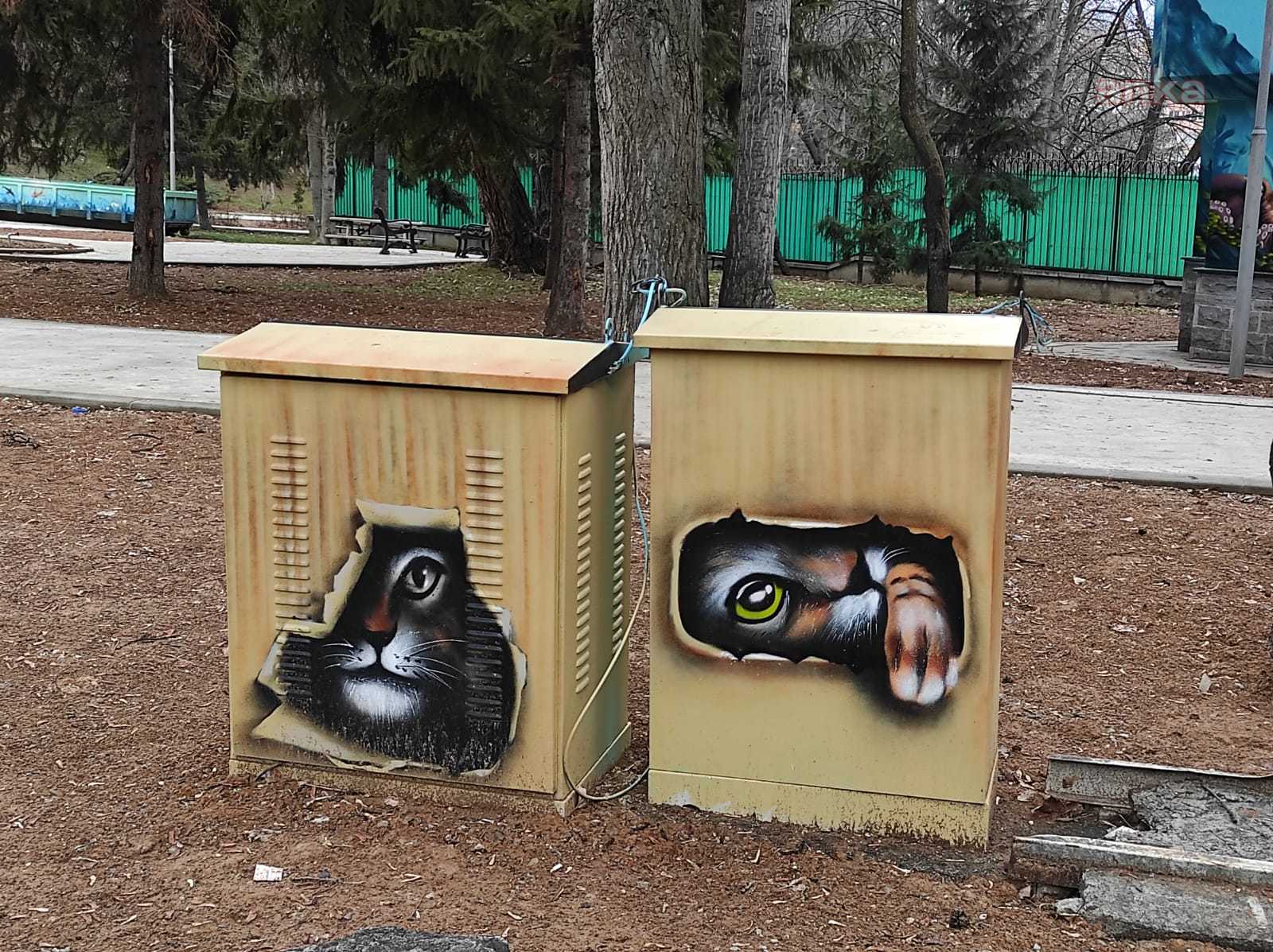 YENİLENEN BOTANİK PARK’TA BAŞKENTLİLERE 3 BOYUTLU GRAFİTİ SÜRPRİZİ