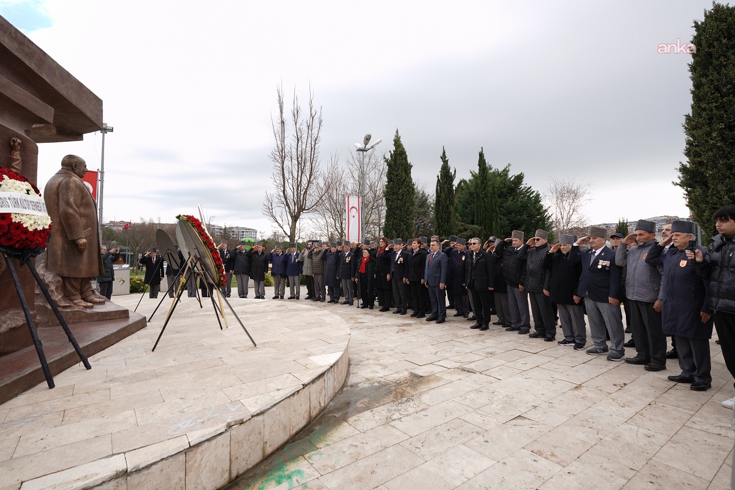 Rauf Raif Denktaş ve Dr. Fazıl Küçük, Beylikdüzü'nde anıldı