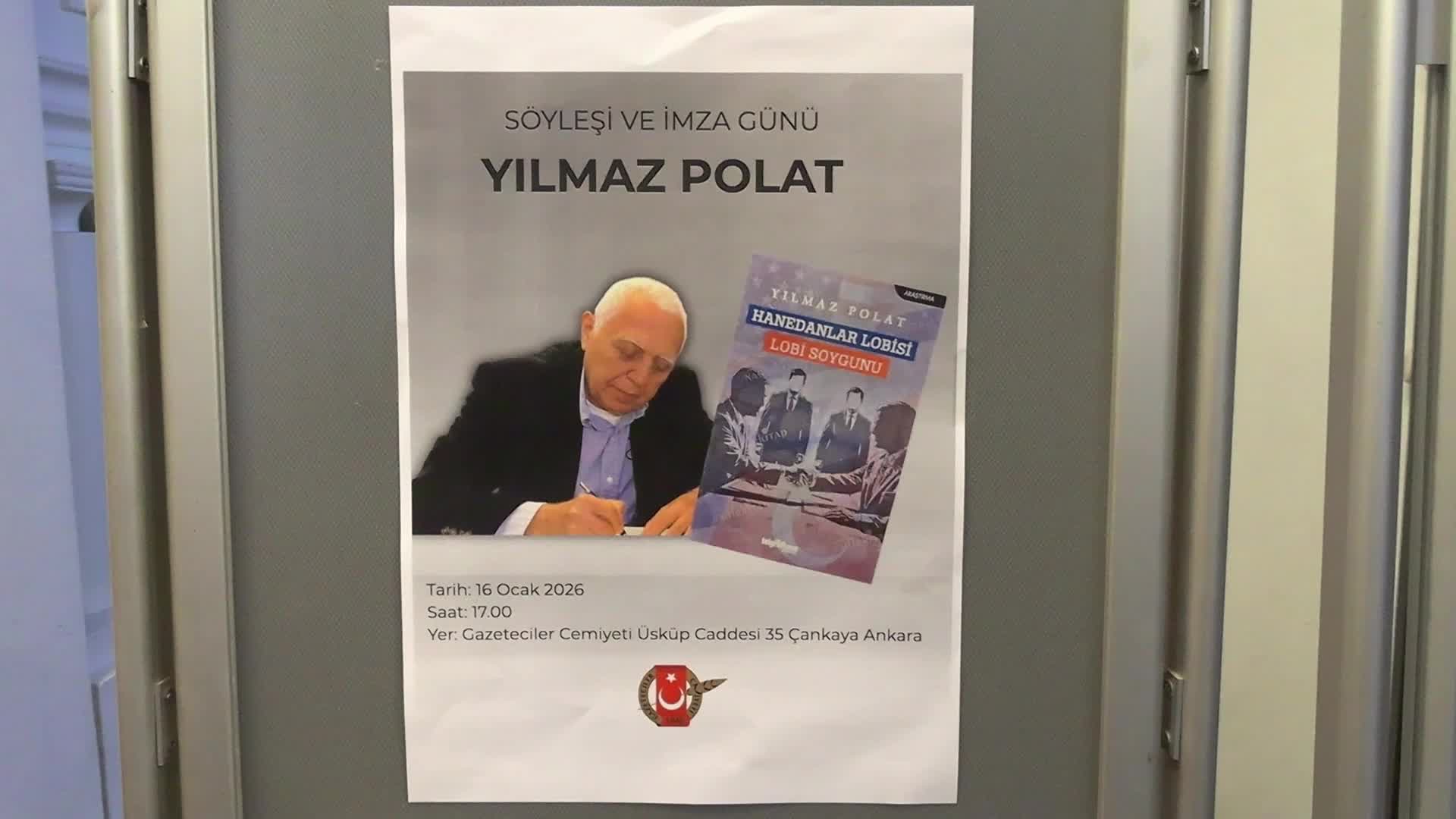 Gazeteci Yılmaz Polat'ın “Hanedanlar Lobisi” kitabı tanıtıldı: "İğneyi kendimize de batırarak gazetecilerin de bu süreçteki rollerini yazdım"