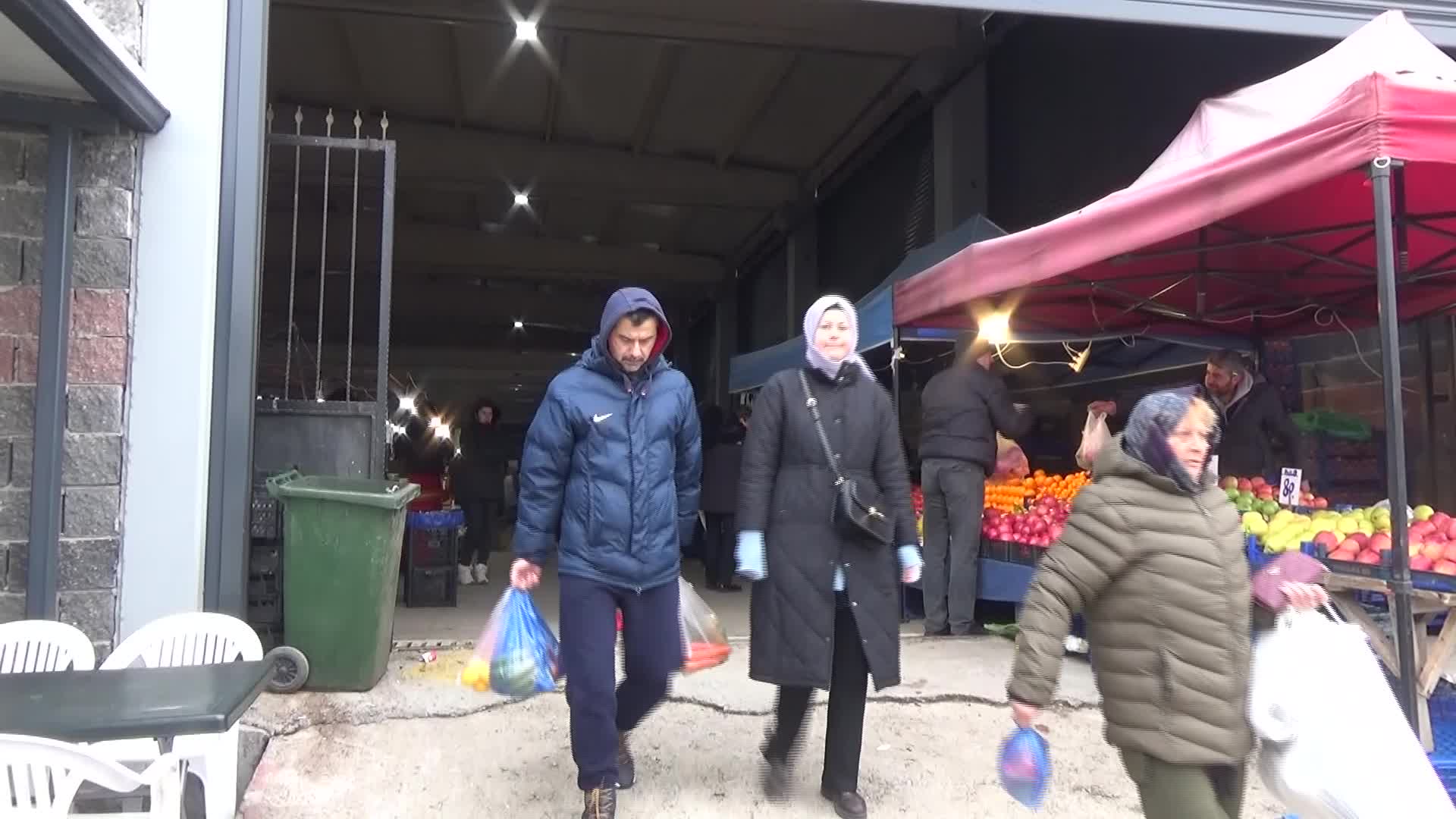 Edirne'de Cumartesi Pazarı'na Bulgarların ilgisi azaldı