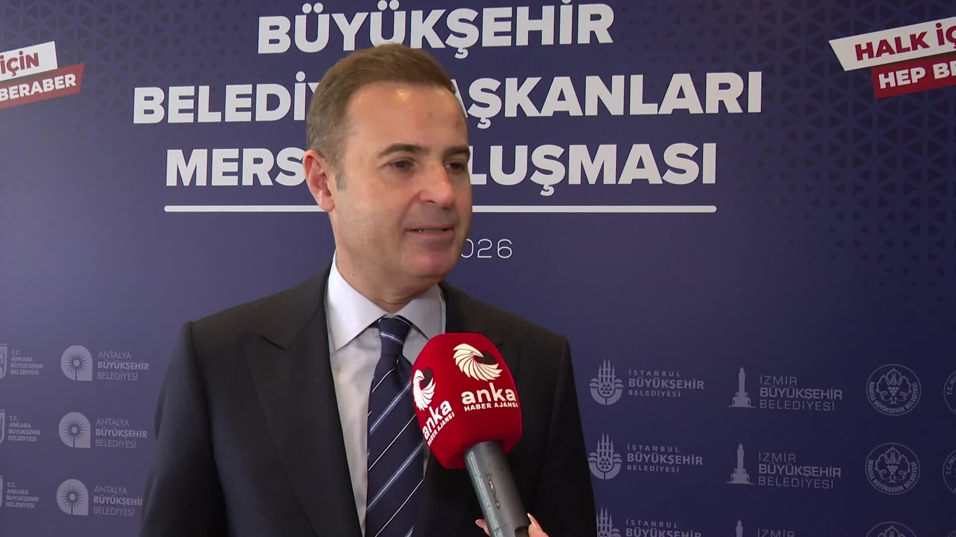 CHP'li büyükşehir belediye başkanları toplantısı... Ahmet Akın: "Mensubu olduğum parti CHP'dir"
