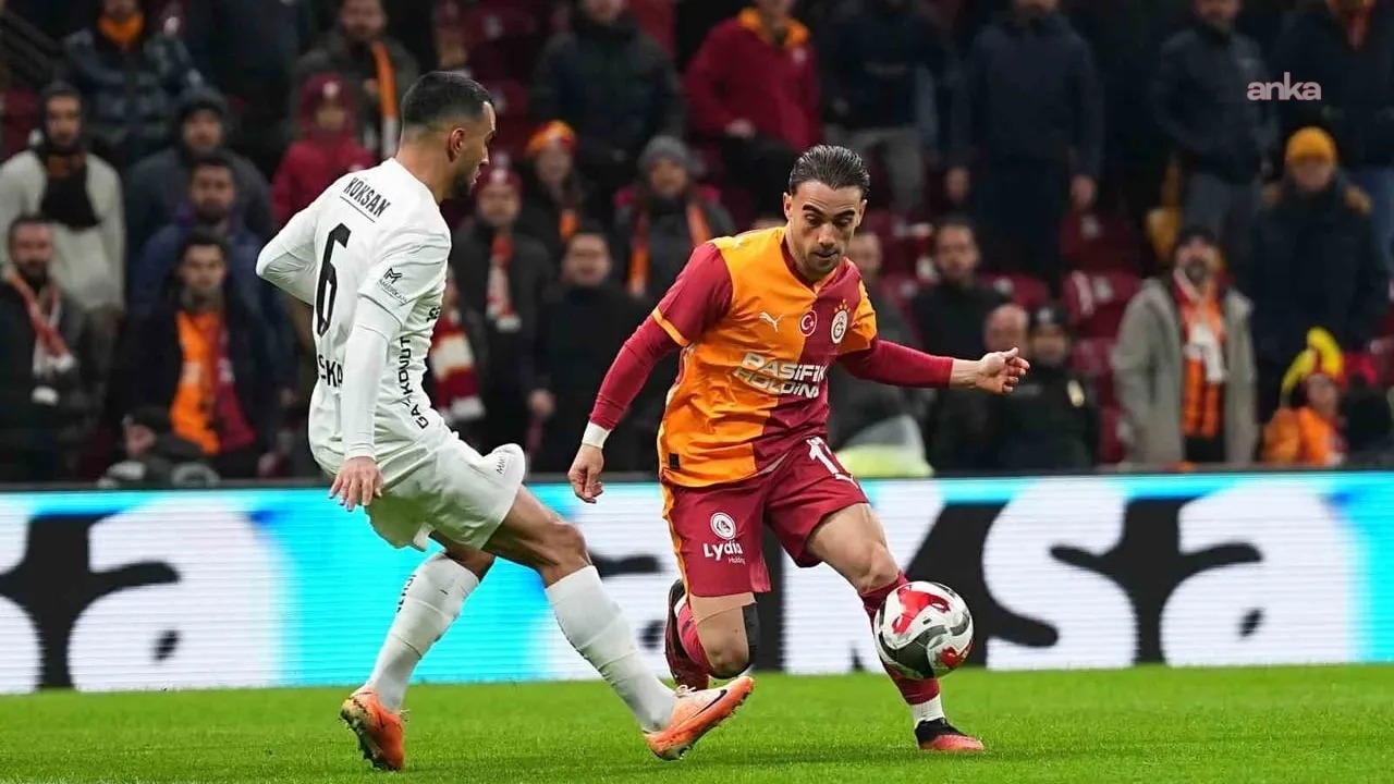 Galatasaray ile Gaziantep FK 1-1 berabere kaldı