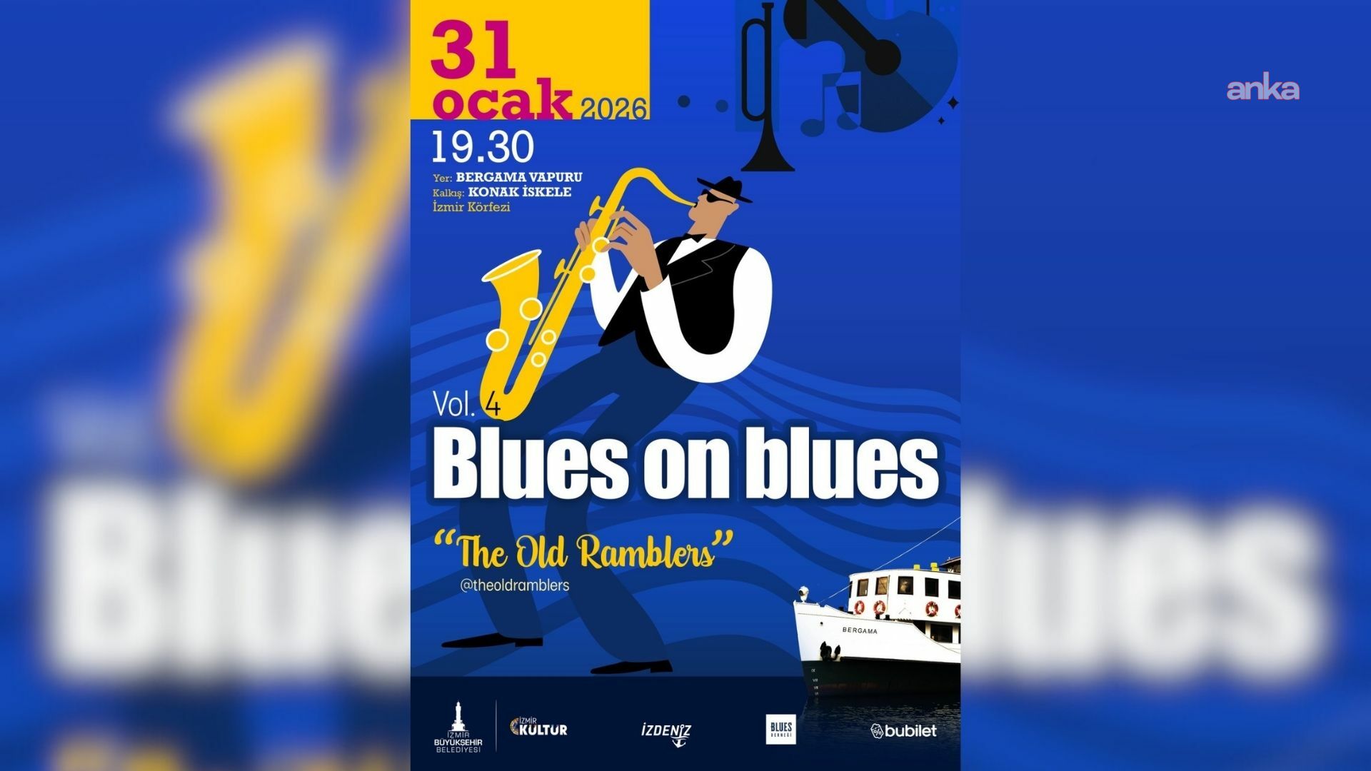 Yeni yılın ilk blues konseri Körfez’de