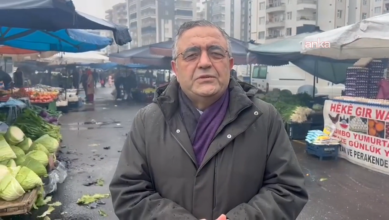 CHP Genel Başkan Yardımcısı Tanrıkulu, Diyarbakır’da pazar esnafının sorunlarını dinledi