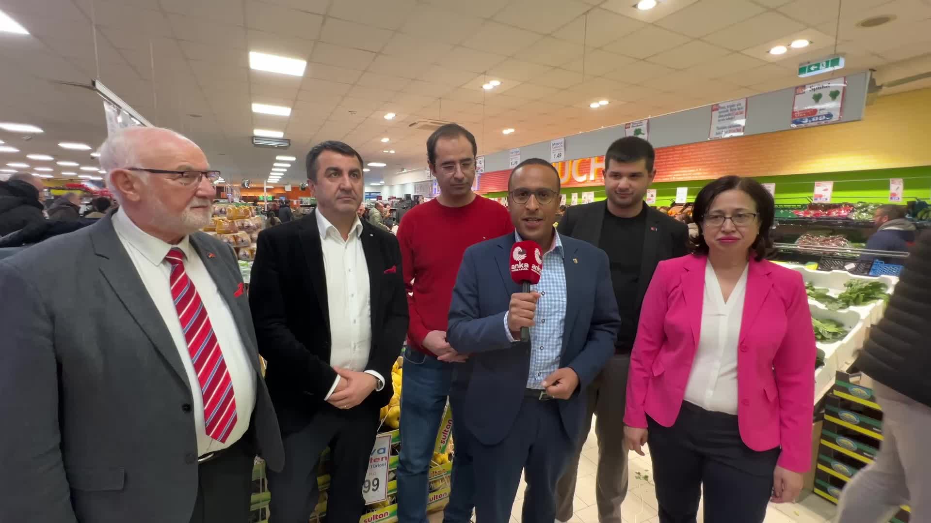 Almanya'da Nürnberg Büyükşehir Belediye Başkan adayı Dr. Nassar Ahmed, Türk esnaftan destek istedi