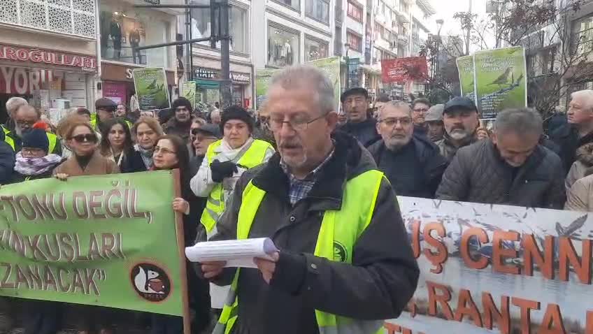 ORÇEV, Ordu Büyükşehir Belediyesi'nin Melet Havzası’nı imara açmasına karşı 8'inci kez protesto yürüyüşü düzenledi