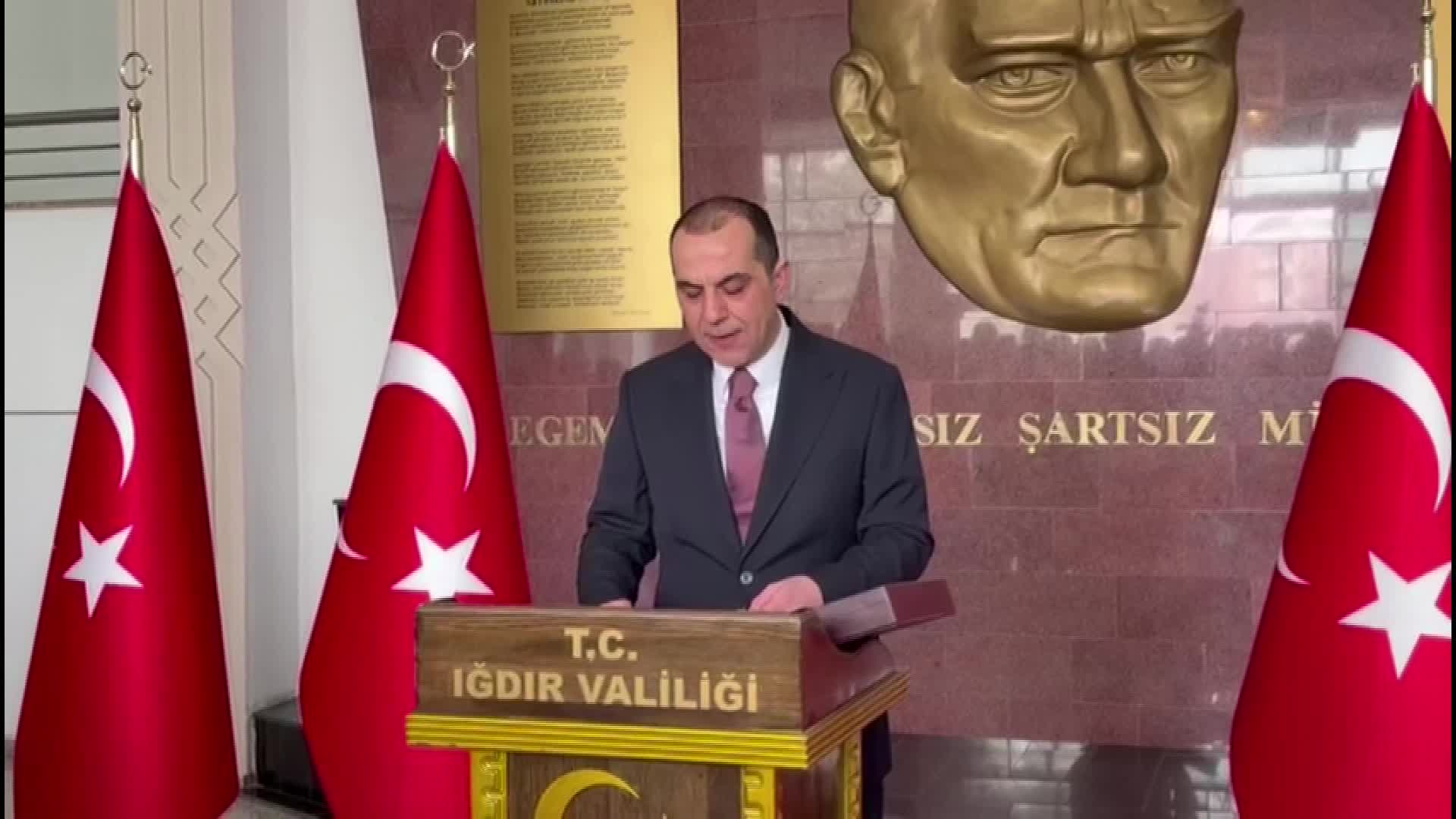 Iğdır Valisi Taşolar görevine başladı: "Iğdır'ın potansiyelini daha da geliştirmek için var gücümüzle çalışacağız"