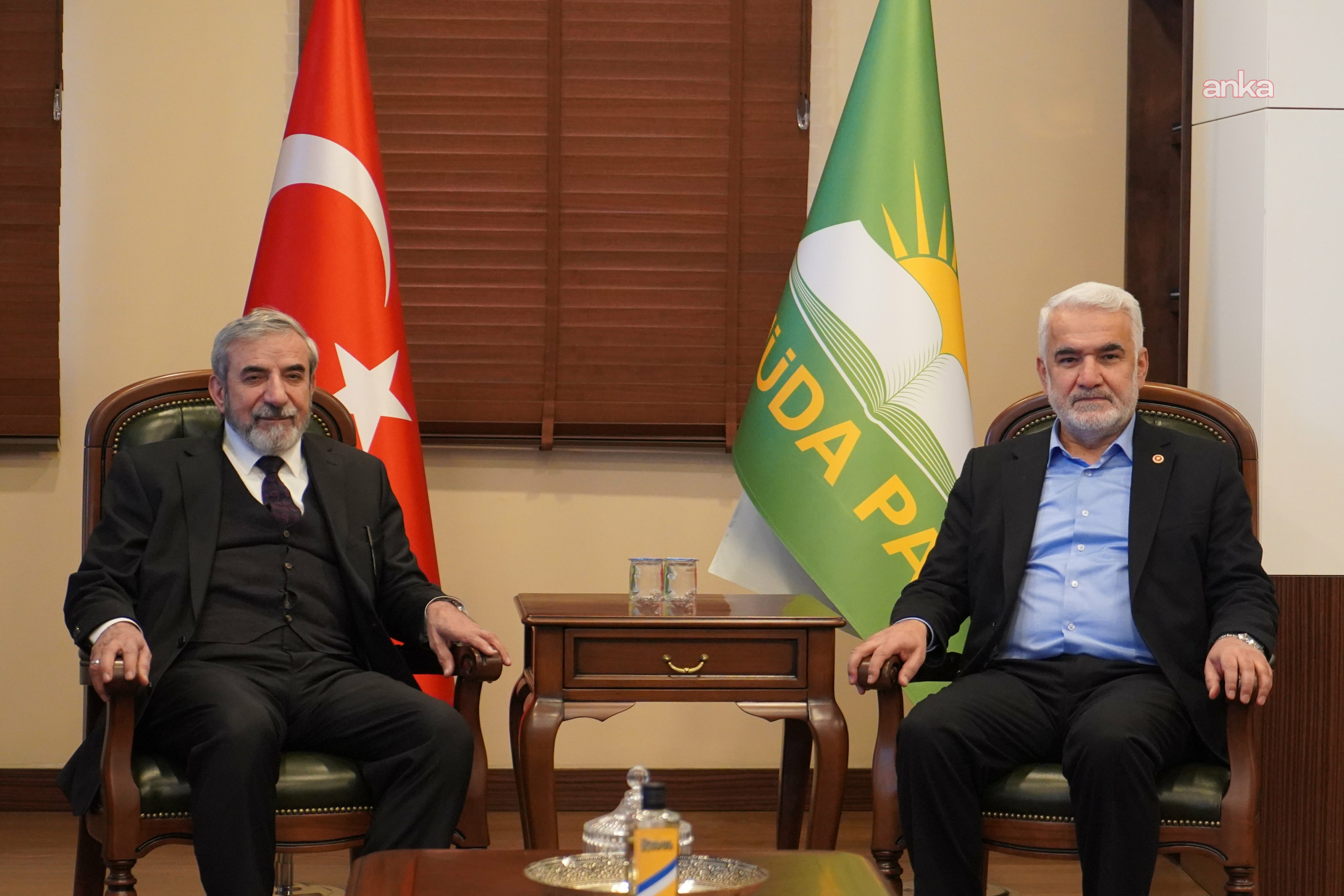 HÜDA PAR Genel Başkanı, Kürdistan İslami Birlik Partisi heyetiyle görüştü