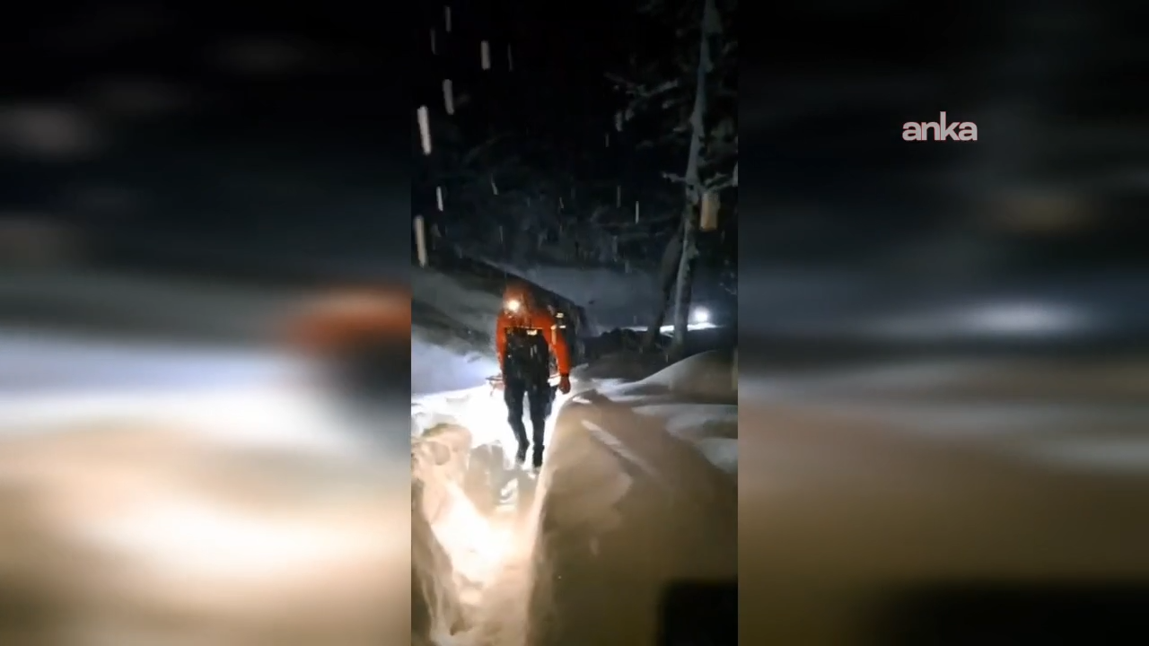 Giresun'da çığ altında kalan çoban hayatını kaybetti
