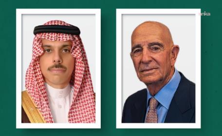 Suudi Arabistan Dışişleri Bakanı Bin Farhan, ABD’nin Suriye Özel Temsilcisi Barrack ile görüştü