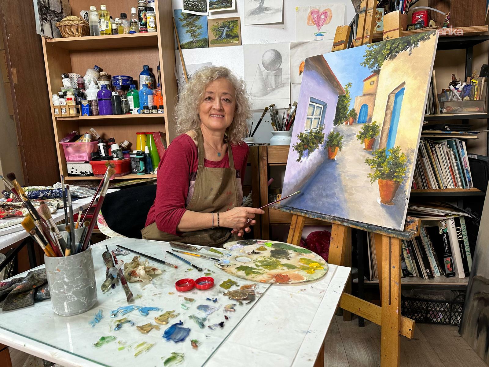 Ressam Ayşe Yüksel Kayalı’dan ağaç katliamına dikkati çeken sergi
