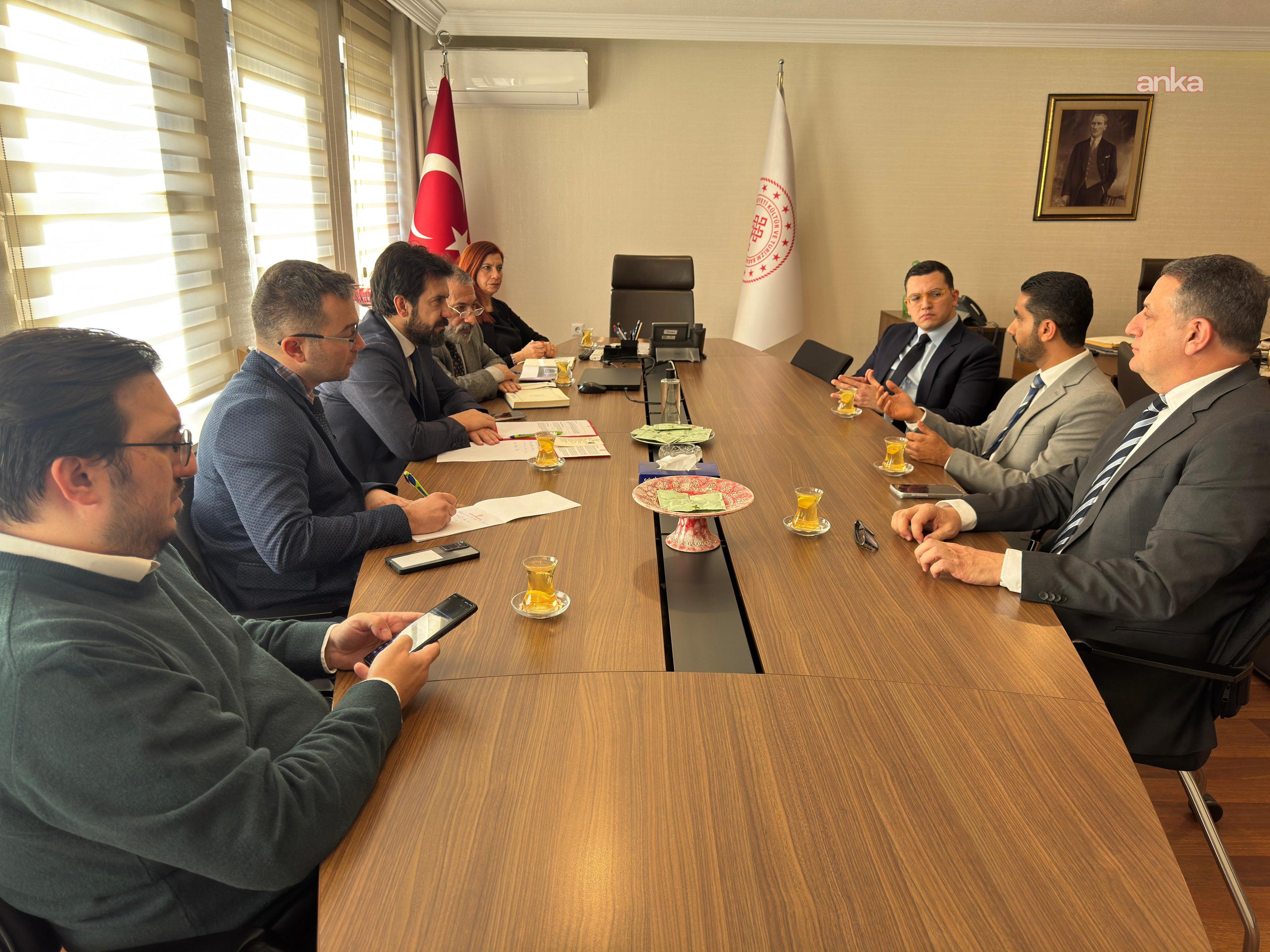 Kültür ve Turizm Bakan Yardımcısı Mumcu, Spotify heyetiyle görüştü
