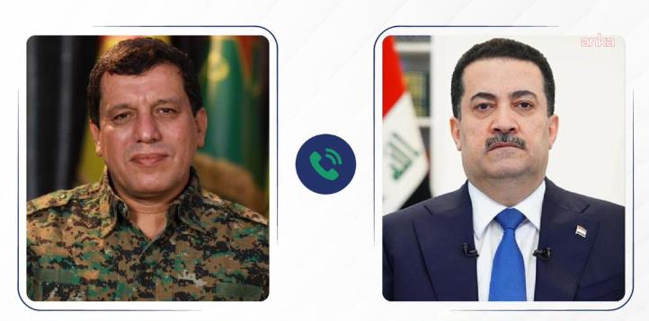 Irak Başbakanı Sudani, SDG Genel Komutanı Abdi ile görüştü