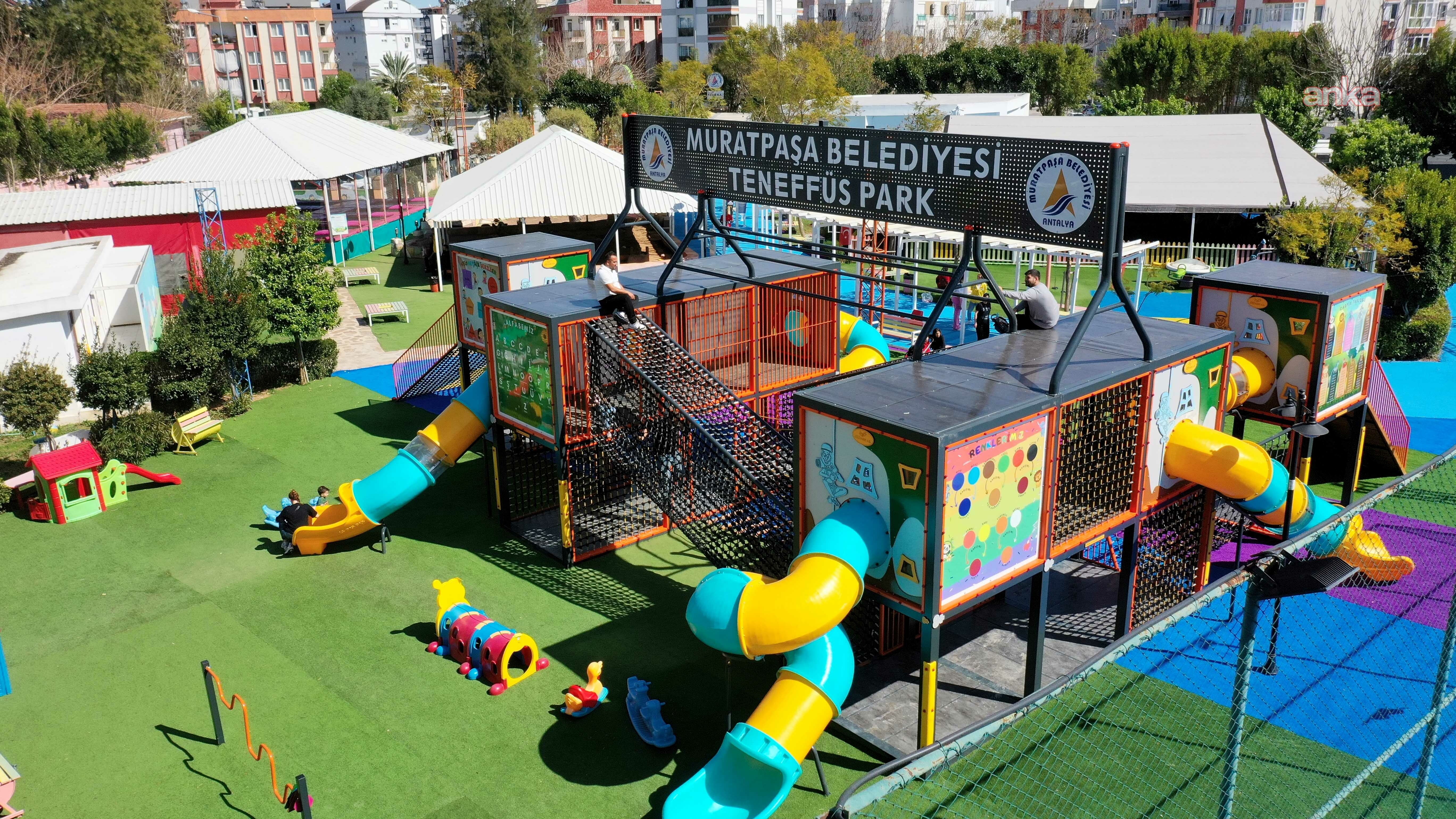 Muratpaşa Belediyesi Teneffüs Park, yarıyıl tatili boyunca çocukları ağırlayacak