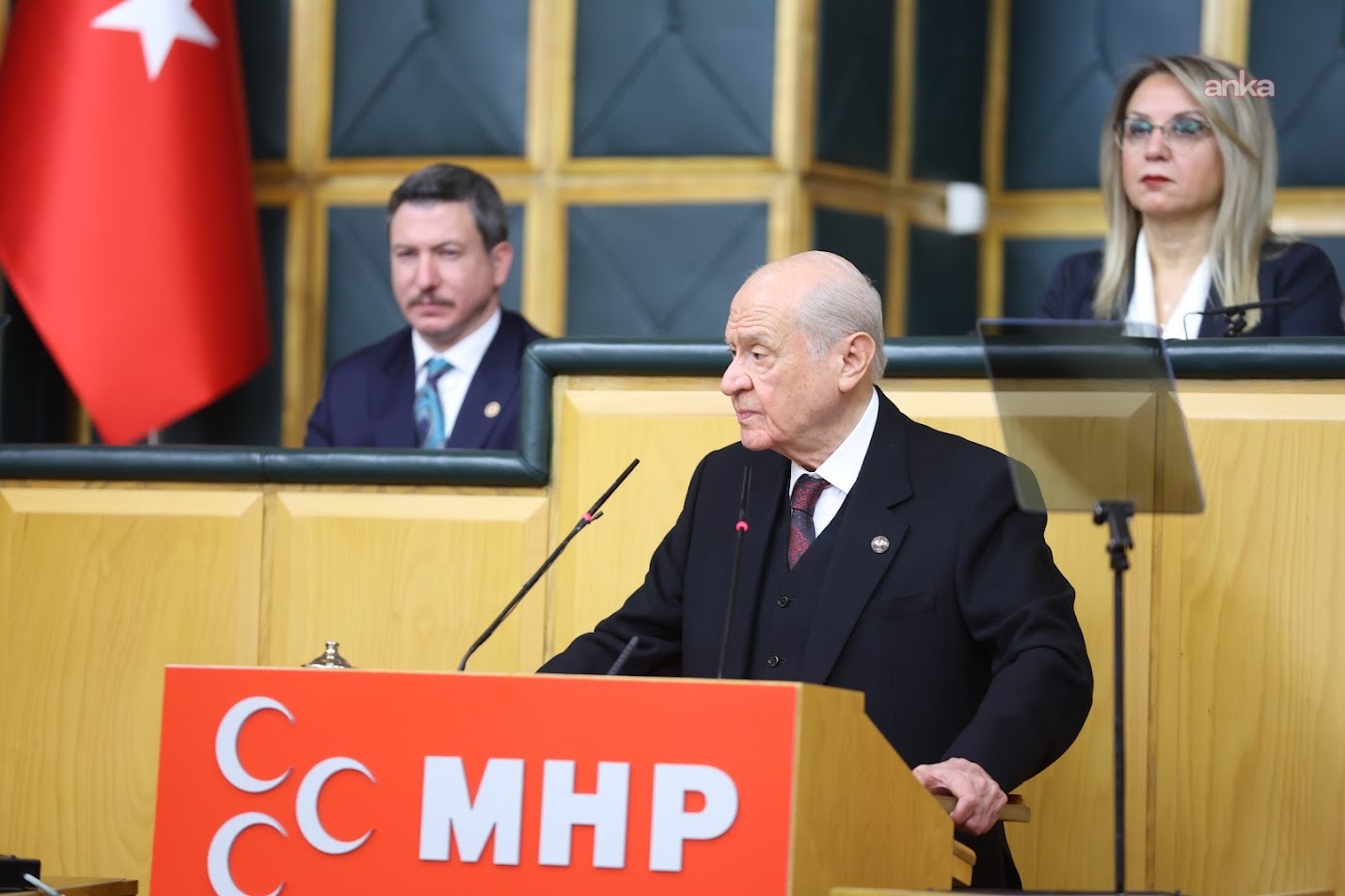 Devlet Bahçeli: "DEM Parti ve Eş Başkanların Türk bayrağının indirilmesinden birinci derecede sorumlu olduğu açıktır"