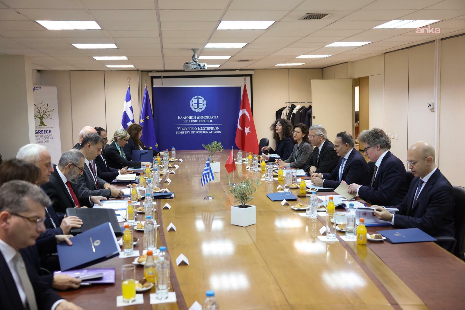 Dışişleri Bakanlığı'ndan "Türkiye-Yunanistan Pozitif Gündem Ortak Eylem Planı" toplantısı açıklaması